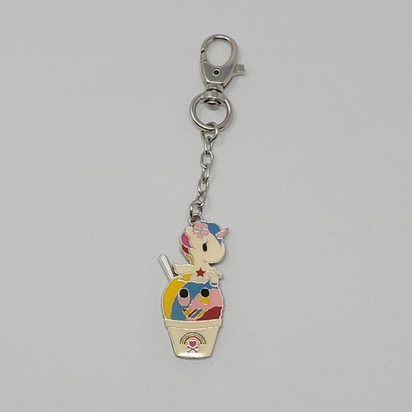 Tokidoki Keychain Buffet Shaved Ice SnowCone Rainbow Unicorno Stellina - Picture 2 of 7